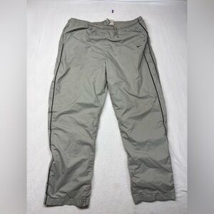 VTG Y2K Nike Men's XXL Travis Scott Mini Swoosh Lined Wide Leg Pants Skater